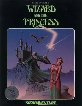 Box art: Hi-Res Adventure #2: Wizard and the Princess for Apple ][ and Atari 400/800