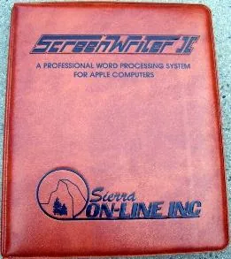 Box art: Screenwriter ][ for the Apple ][