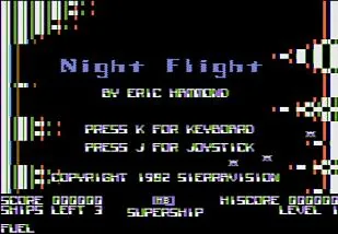 Box art: Night Flight