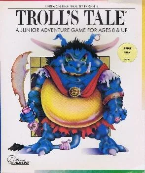 Box art: Troll’s Tale for the Apple ][