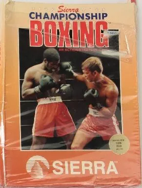 Box art: Sierra Championship Boxing for the IBM PC/PCjr