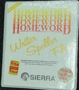 Box art: HomeWord Writer Speller Filer