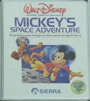Box art: Mickey’s Space Adventure