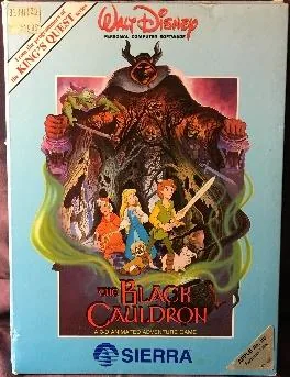 Box art: The Black Cauldron