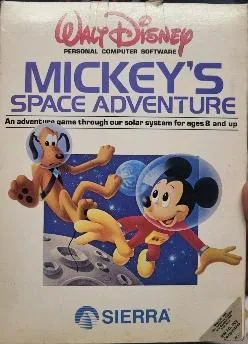Box art: Mickey’s Space Adventure