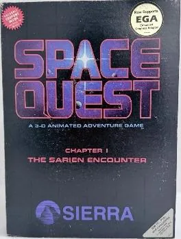 Box art: Space Quest Chapter I: The Sarien Encounter