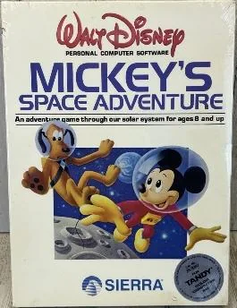 Box art: Mickey’s Space Adventure