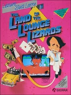 Box art: Leisure Suit Larry in the Land of the Lounge Lizards