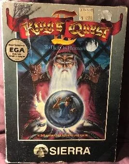 Box art: King’s Quest III: To Heir is Human for the IBM PC and Tandy 1000