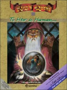 Box art: King’s Quest III: To Heir is Human for the IBM PC (256K release) (5.25” disks only)